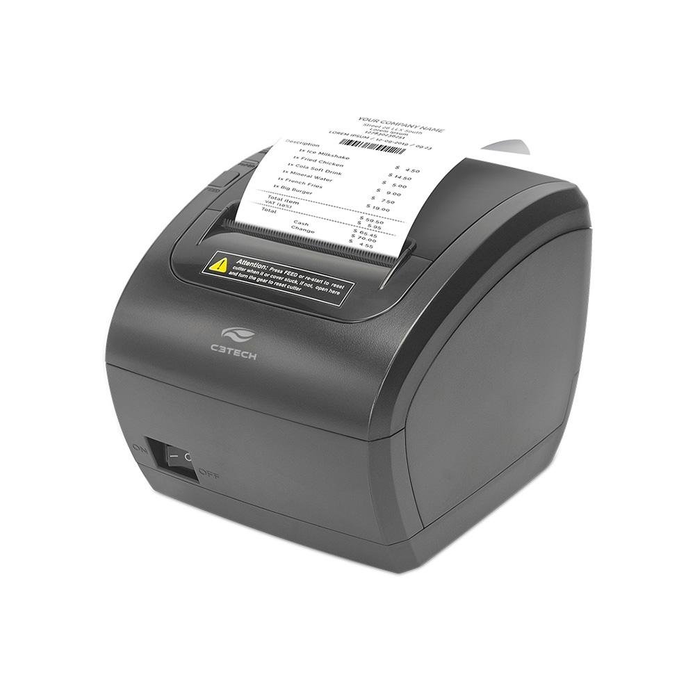 IMPRESSORA NAO FISCAL TERMICA USB/ETHERNET IT-100 PRETO - C3 TECH