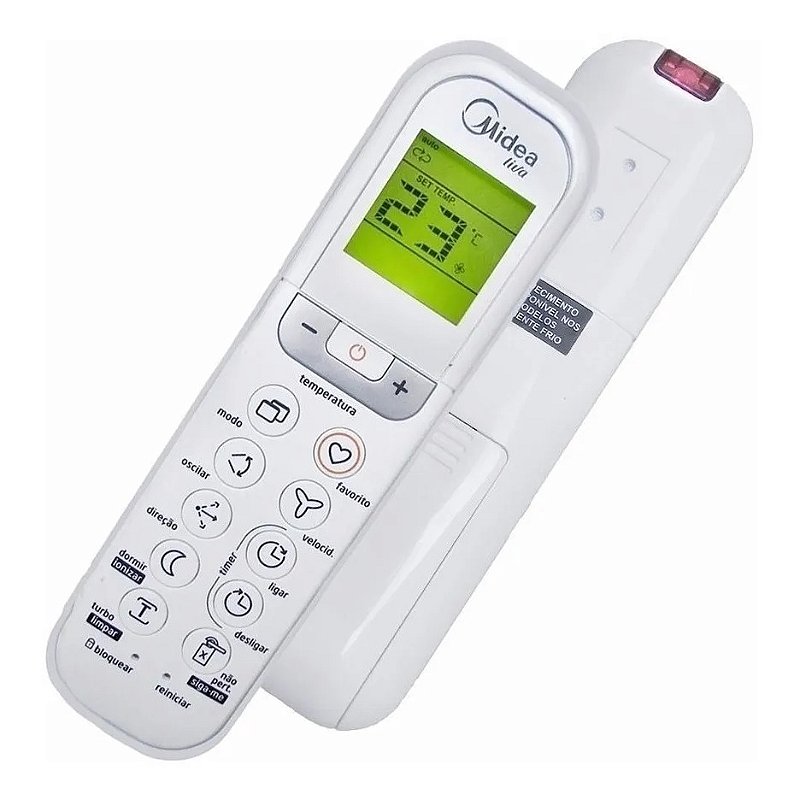 CONTROLE REMOTO AR CONDICIONADO MIDEA LE-7299 LELONG