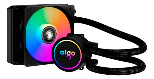 WATER COOLER AC120 RGB PROCESSADOR INTEL LGA 2066/2011 V3/2011/115X/1200/1366 AMD AM4/AM3/AM3+/FM2/FM2+ AIGO