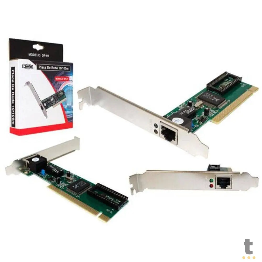PLACA DE REDE PCI 10/100 MBPS DP-01 DEX
