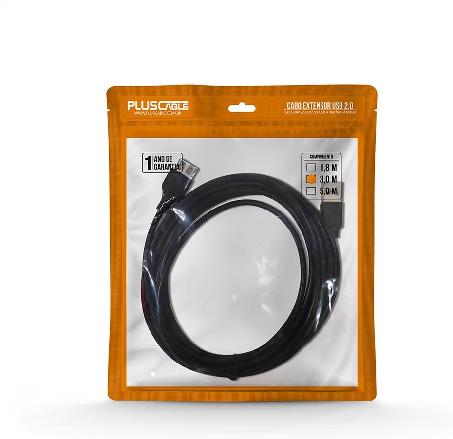 CABO EXTENSOR USB PC-USB3002 3.0M PLUS CABLE