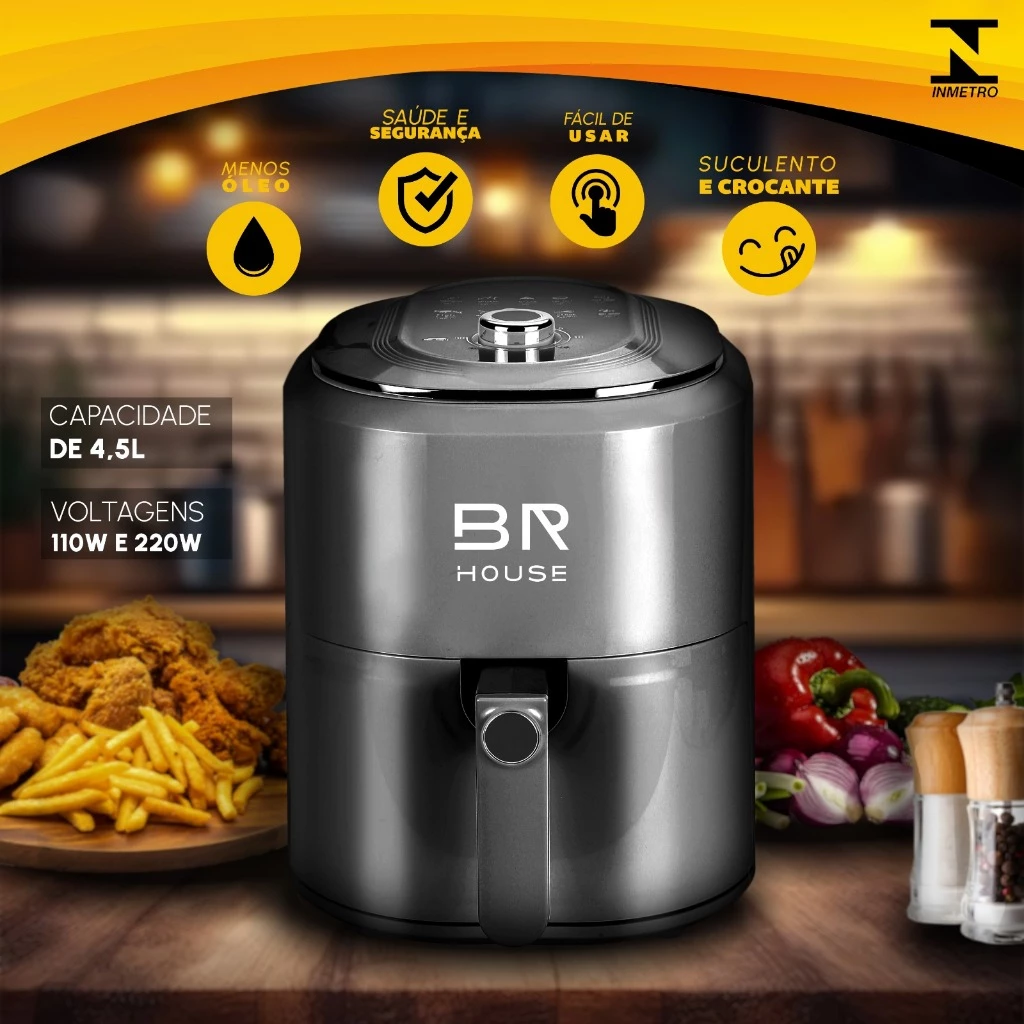 AIR FRYER 220V - BR HOUSE