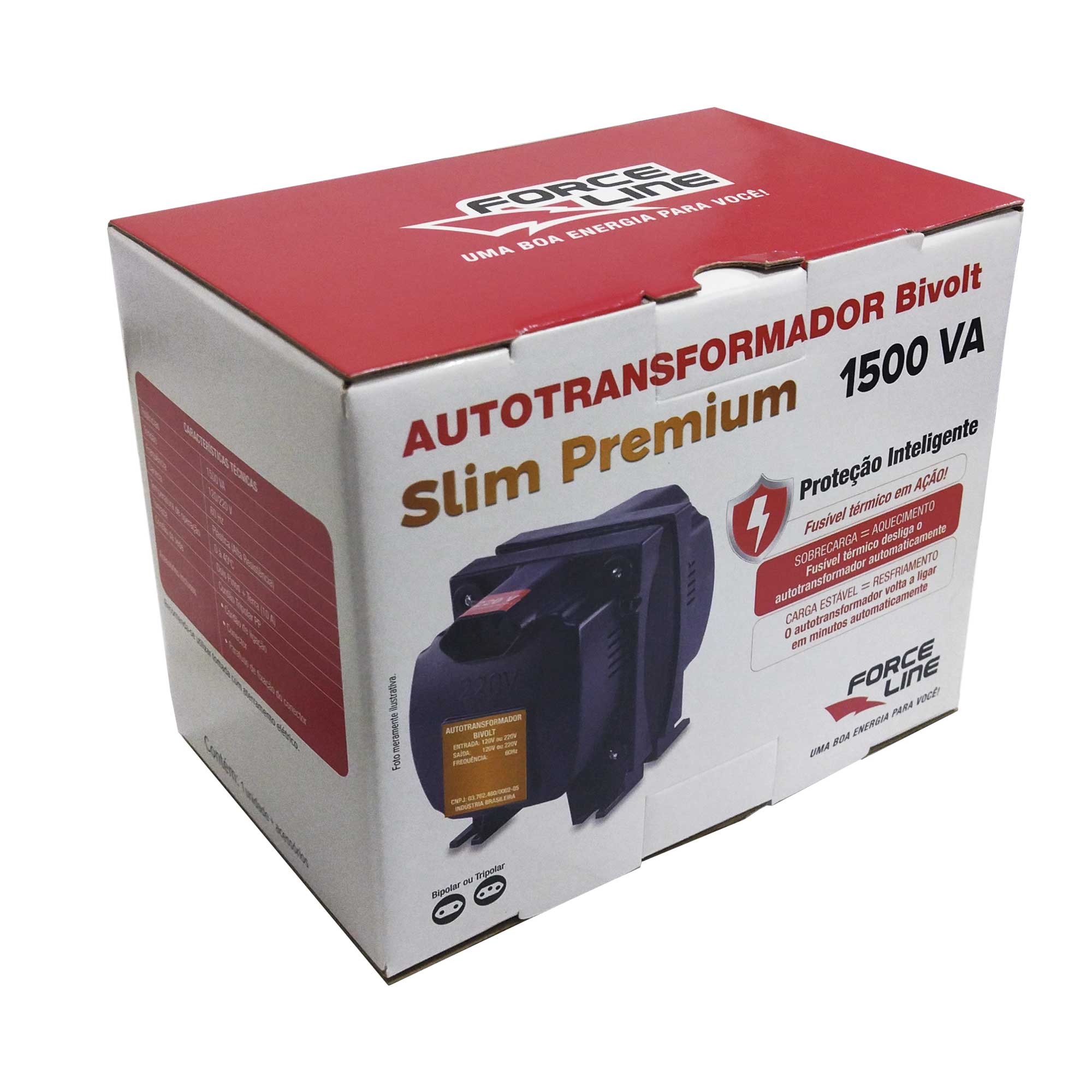 AUTO TRANSFORMADOR PRE 1500VA 131300006 FORCE LINE