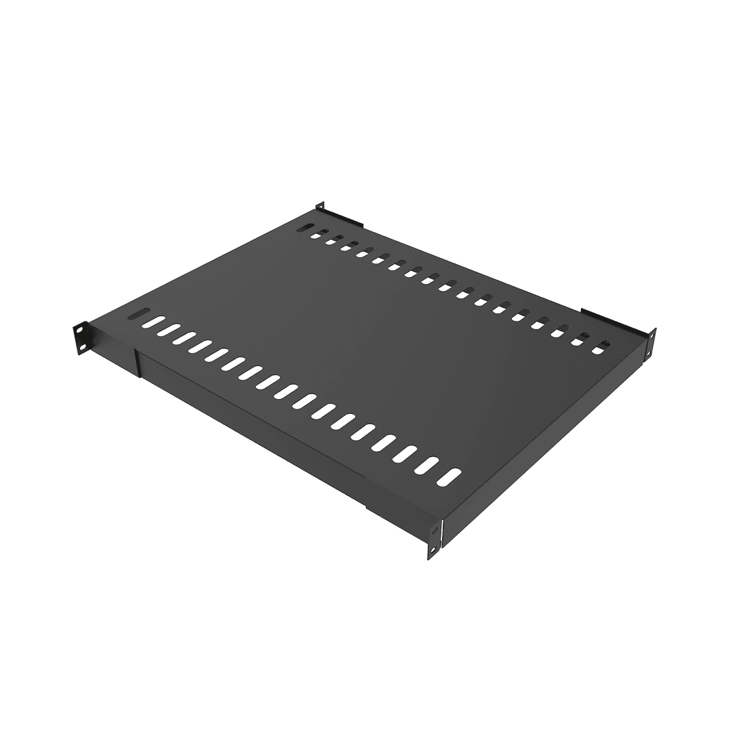 BANDEJA DE FIXACAO DUPLA P/ RACK 19" 1U P400 PRETO BDJ.00018 FIBRACEM@
