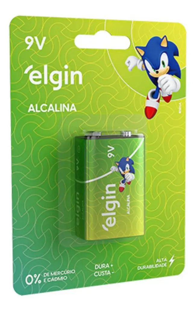 BATERIA ALCALINA 9V 1 UNIDADES 82158 ELGIN
