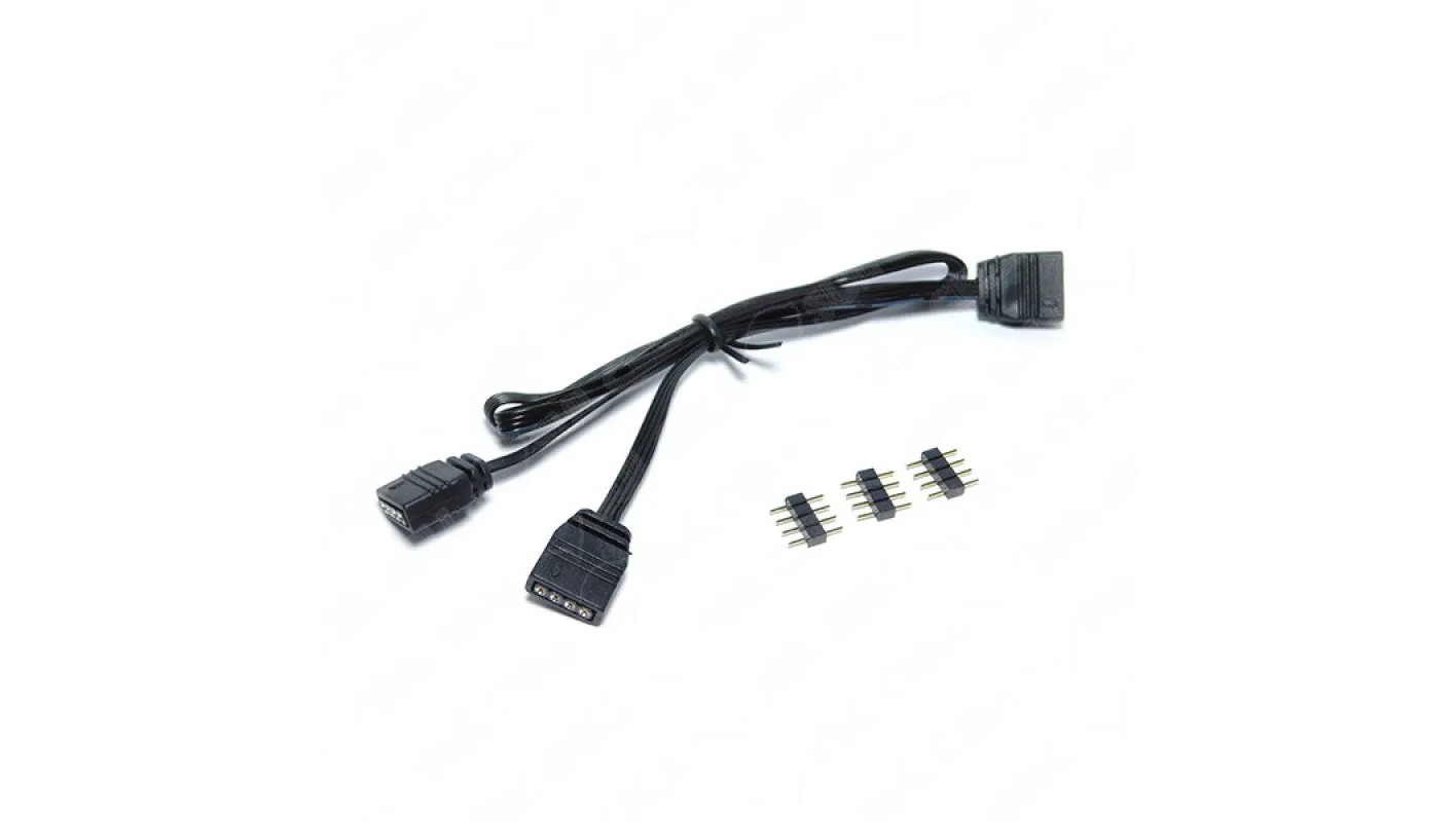 CABO ADAPTADOR DE ENERGIA MOLEX ARGB 12V SAIDA 4 PINOS 50CM P/COOLER CM-124 DEX