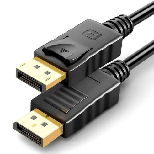 CABO DE VIDEO DISPLAYPORT 1.8M BLINDADO 4K V1.1/1.2 GRASEP D-DP01/1.8M