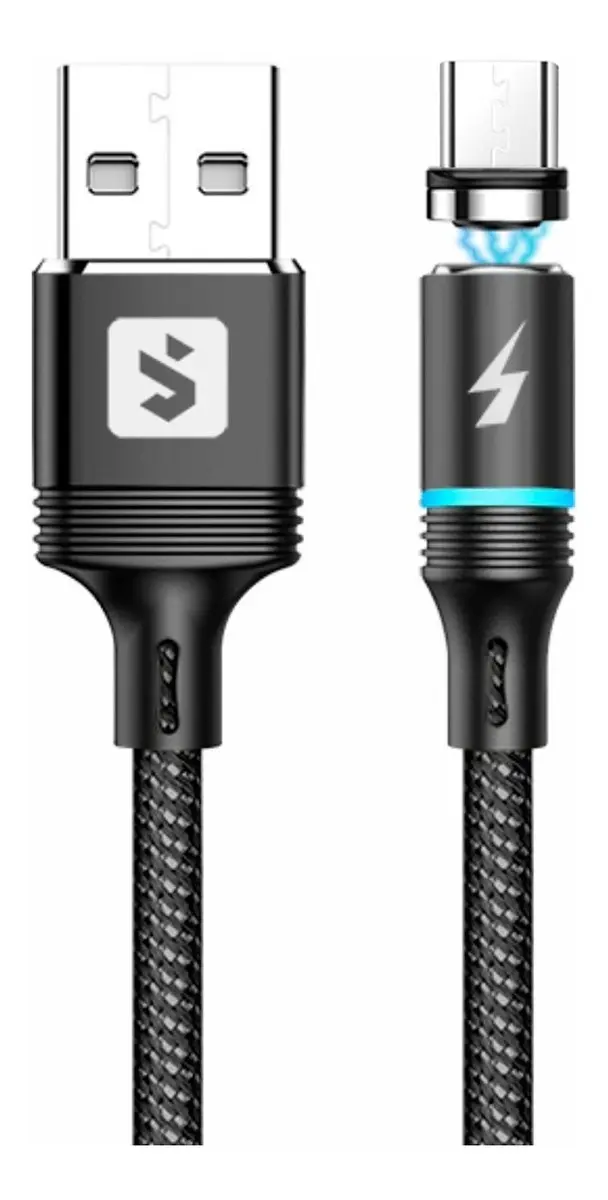 CABO USB DE CARGA MAGNETICO CONEXAO V8 2.4A 2M MAGNETICO SX-B16V8-2M SUMEXR