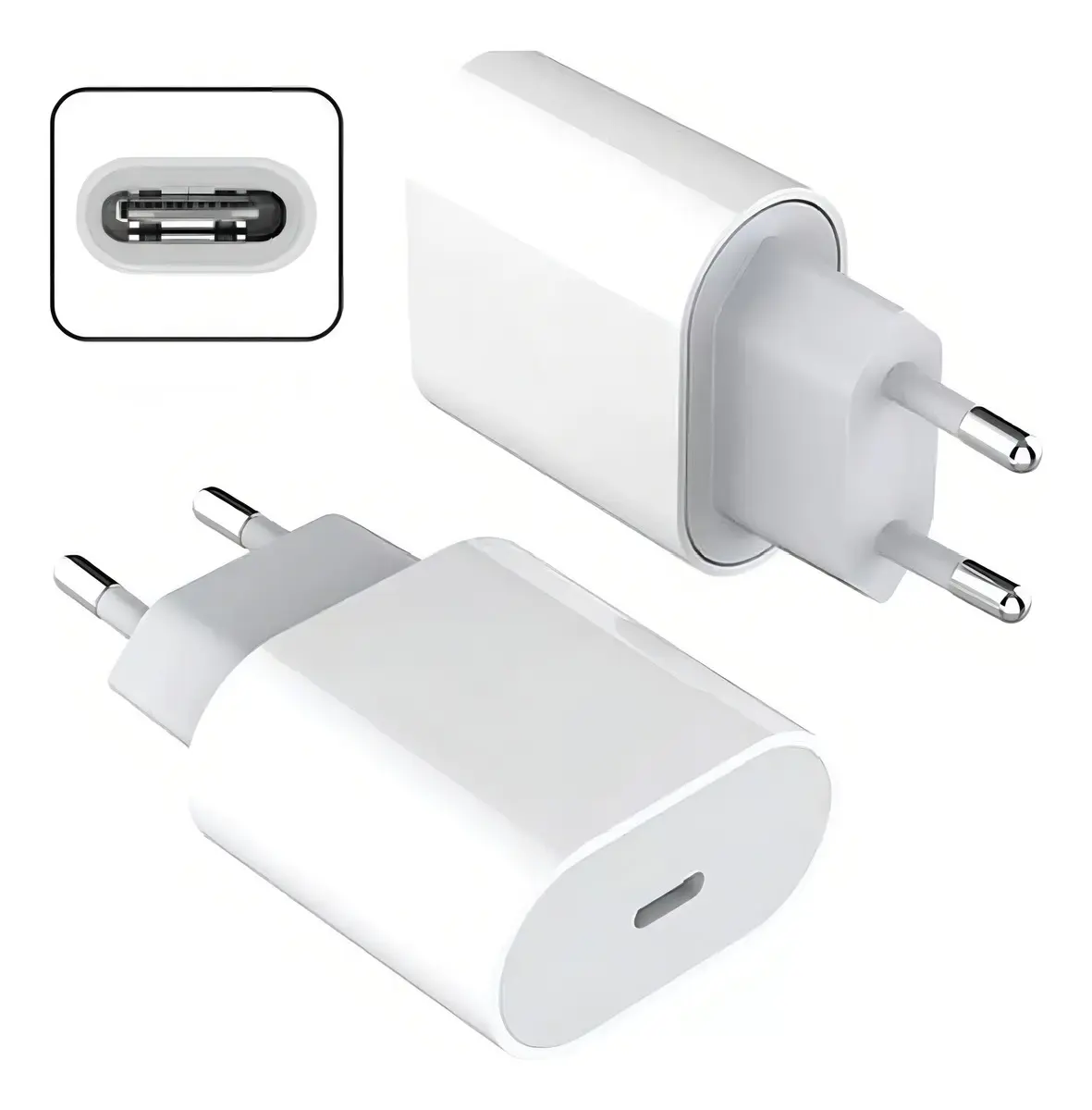 CARREGADOR DE CELULAR TIPO-C USB-C COM CABO 25W LE-357-C - LEHMOX