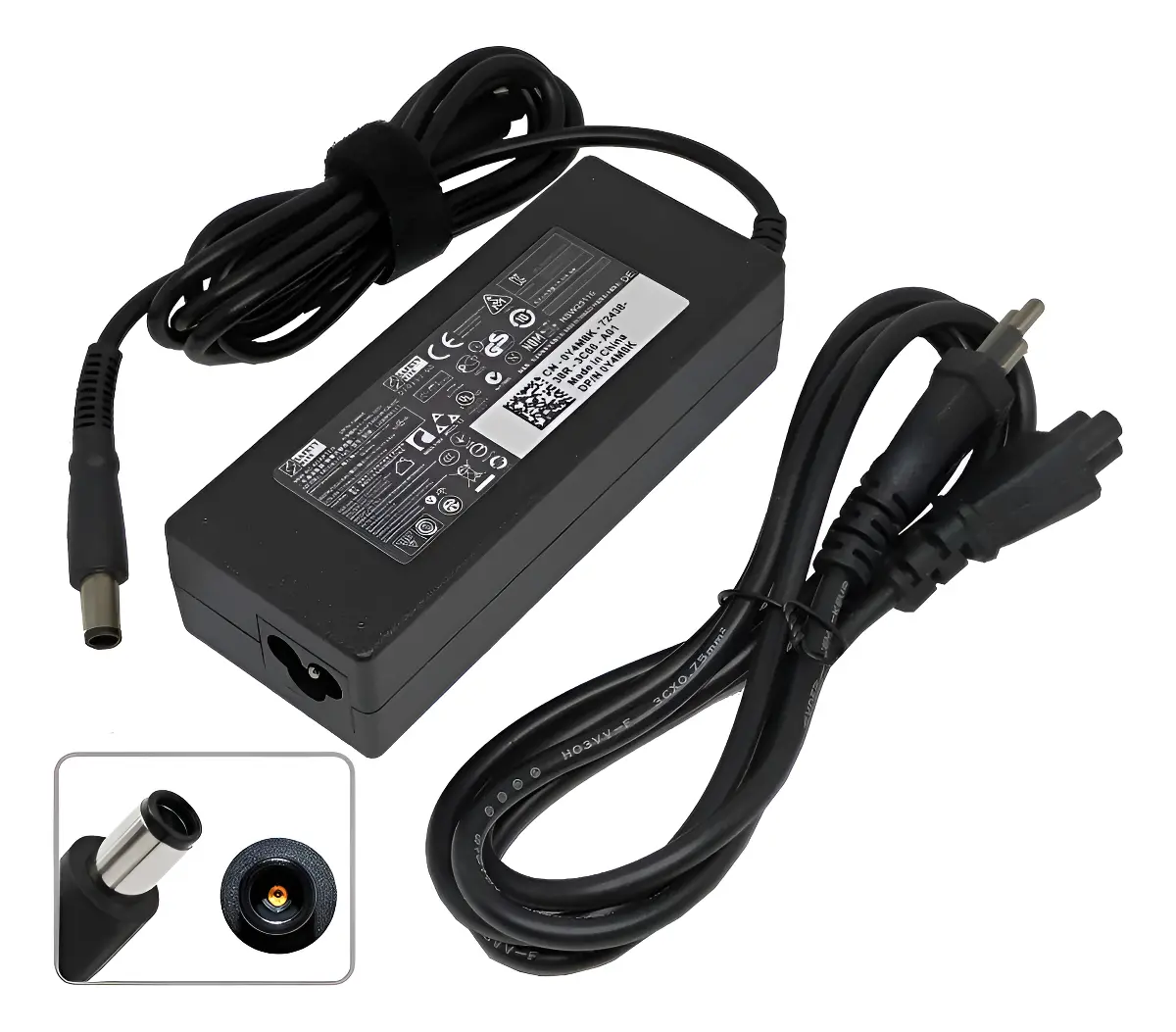 CARREGADOR NOTEBOOK DELL 90W 19.5V 4.62A 7.4X5.0MM PA-10 DE-02/DE-90