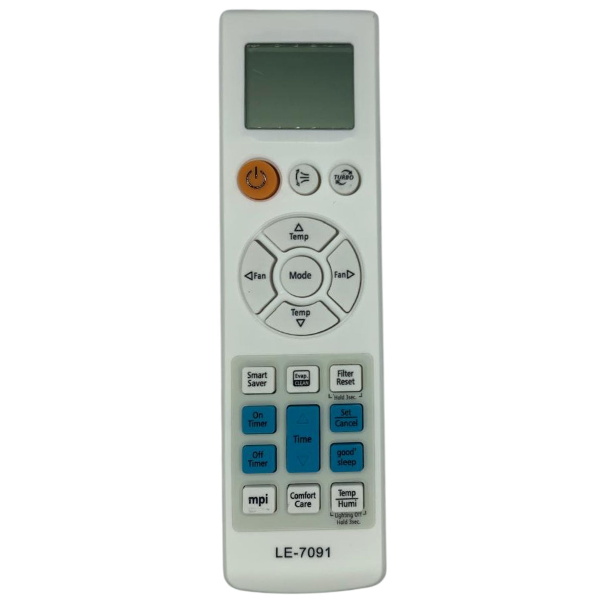 CONTROLE DE AR CONDICIONADO SAMSUNG LE-7091