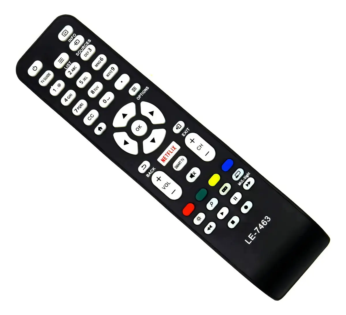 CONTROLE REMOTO TV AOC NETFLIX LE-7463 MAX-5977 SKY-8050 VC-A8203