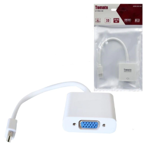 ADAPTADOR MINI DISPLAYPORT X VGA MTV-606 TOMATE