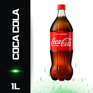 REFRIGERANTE COCA COLA 1LITRO
