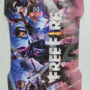 MOUSE PAD GAMER EMBORRACHADO FREE-FIRE (20,3CM X 30,9CM)