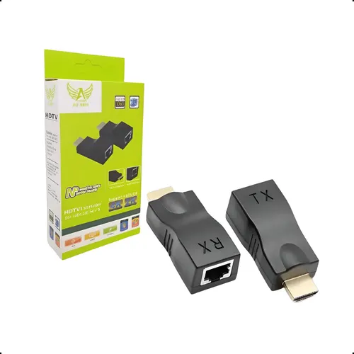 EXTENSOR HDMI 30M 2.0 VIA CABO DE REDE RJ45 AU-8801 - ALTOMEX