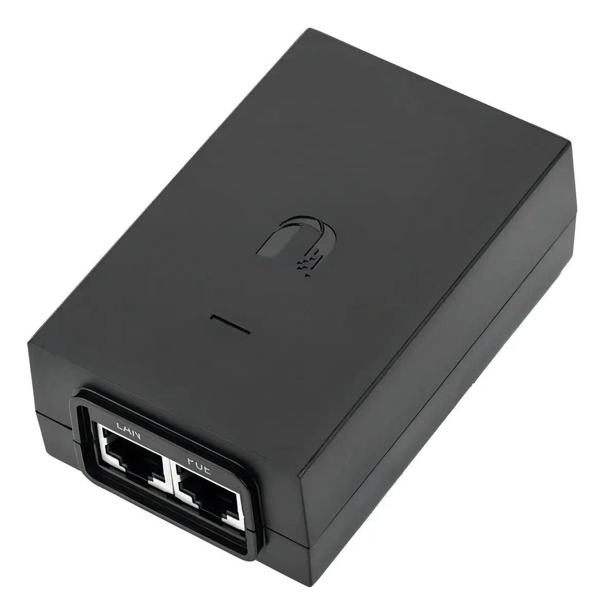 FONTE POE UBNT POE-48-24W-G-BR POE INJECTOR 48VDC / 0.5MP - PRETO UBIQUITI