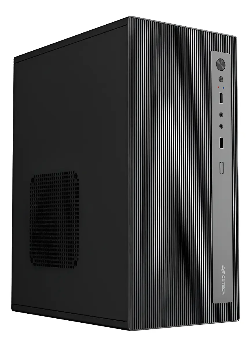 GABINETE MICRO FONTE 200W ATX MT-200BK - C3TECH