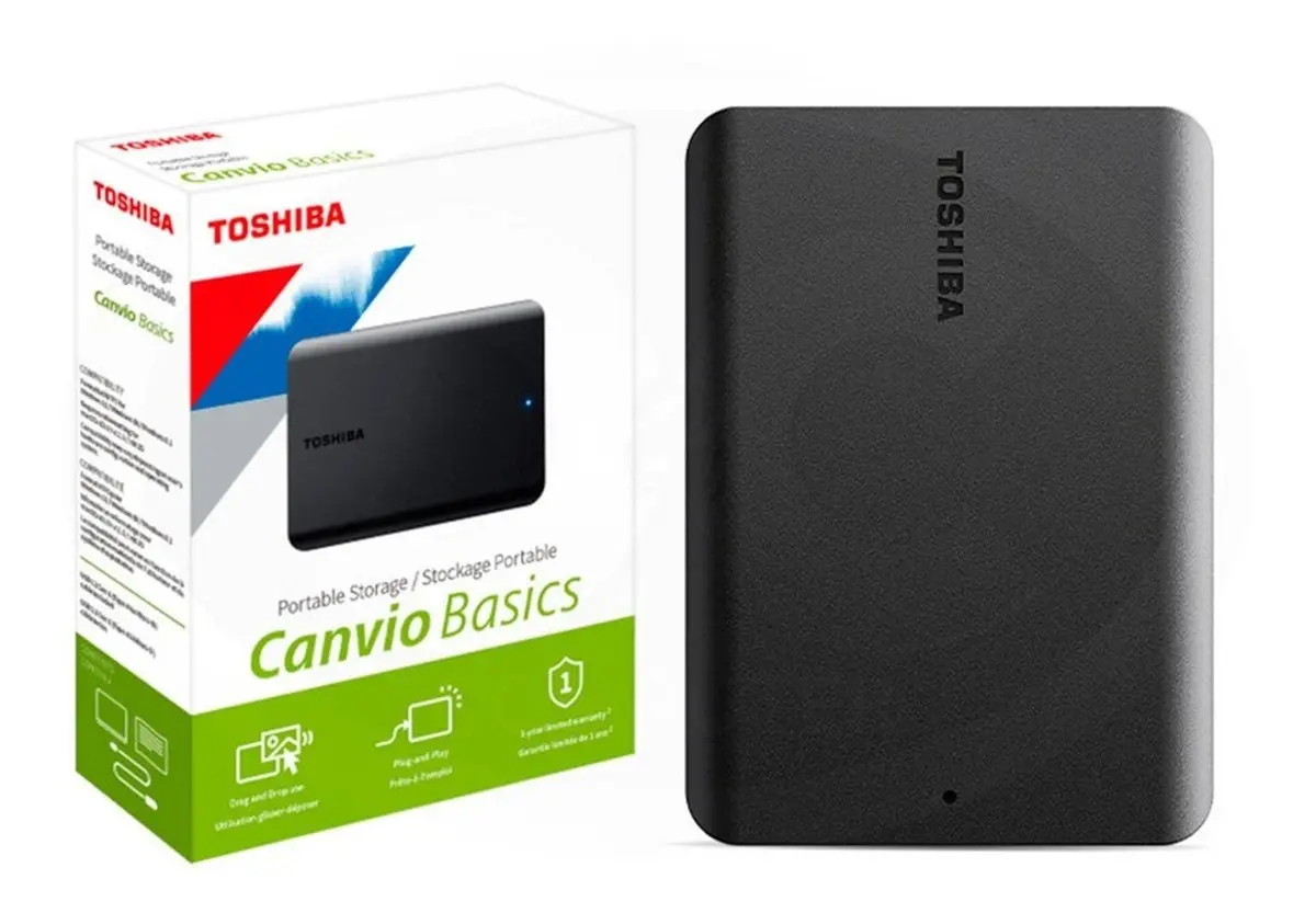 HD EXTERNO 1TB USB 3.0 CANVIO HDTB510XK3AA TOSHIBA