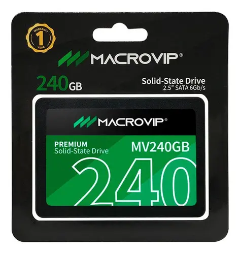 HD SSD 240GB SATA 2.5" SATA 3 - MV240GB MACROVIP
