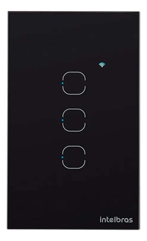 INTERRUPTOR SMART WI-FI TOUCH 3 TECLAS EWS 1003 PT - IZY