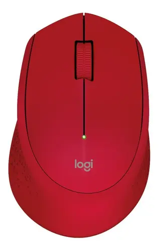 MOUSE OPTICO WIRELESS M280 VERMELHO LOGITECH