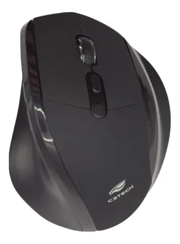 MOUSE SEM FIO ERGO M-W120BK C3 TECH