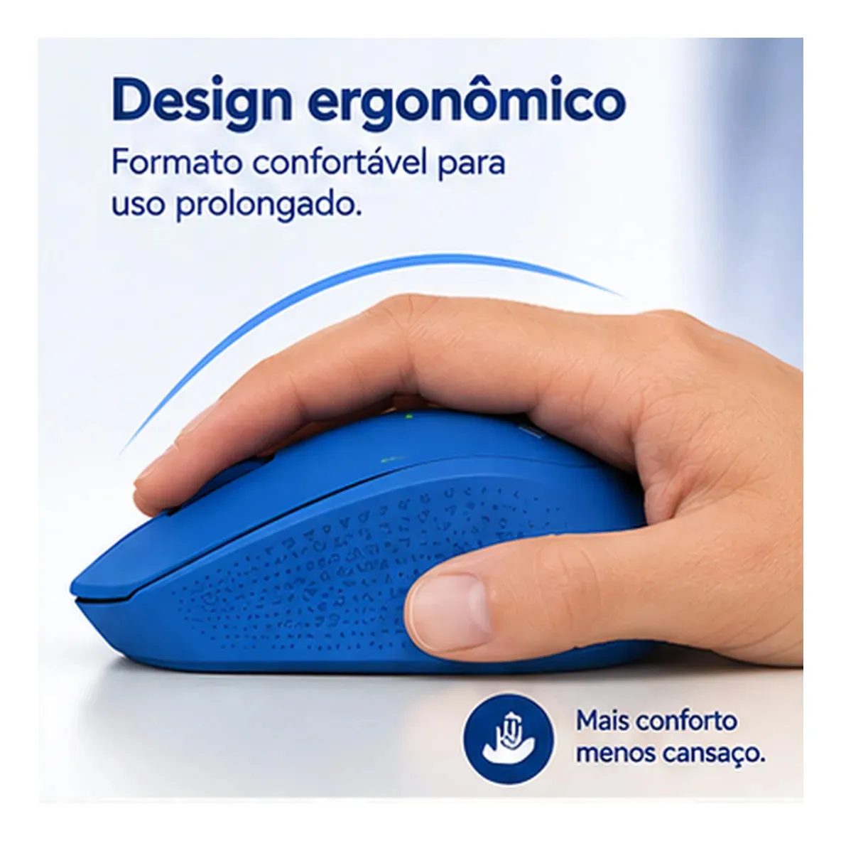 MOUSE SEM FIO WIRELESS M280 AZUL LOGITECH