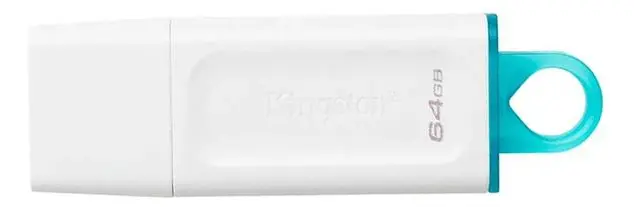 PENDRIVE 32GB KC-U2G32-5R EXODIA BRANCO USB 3.2 KINGSTON
